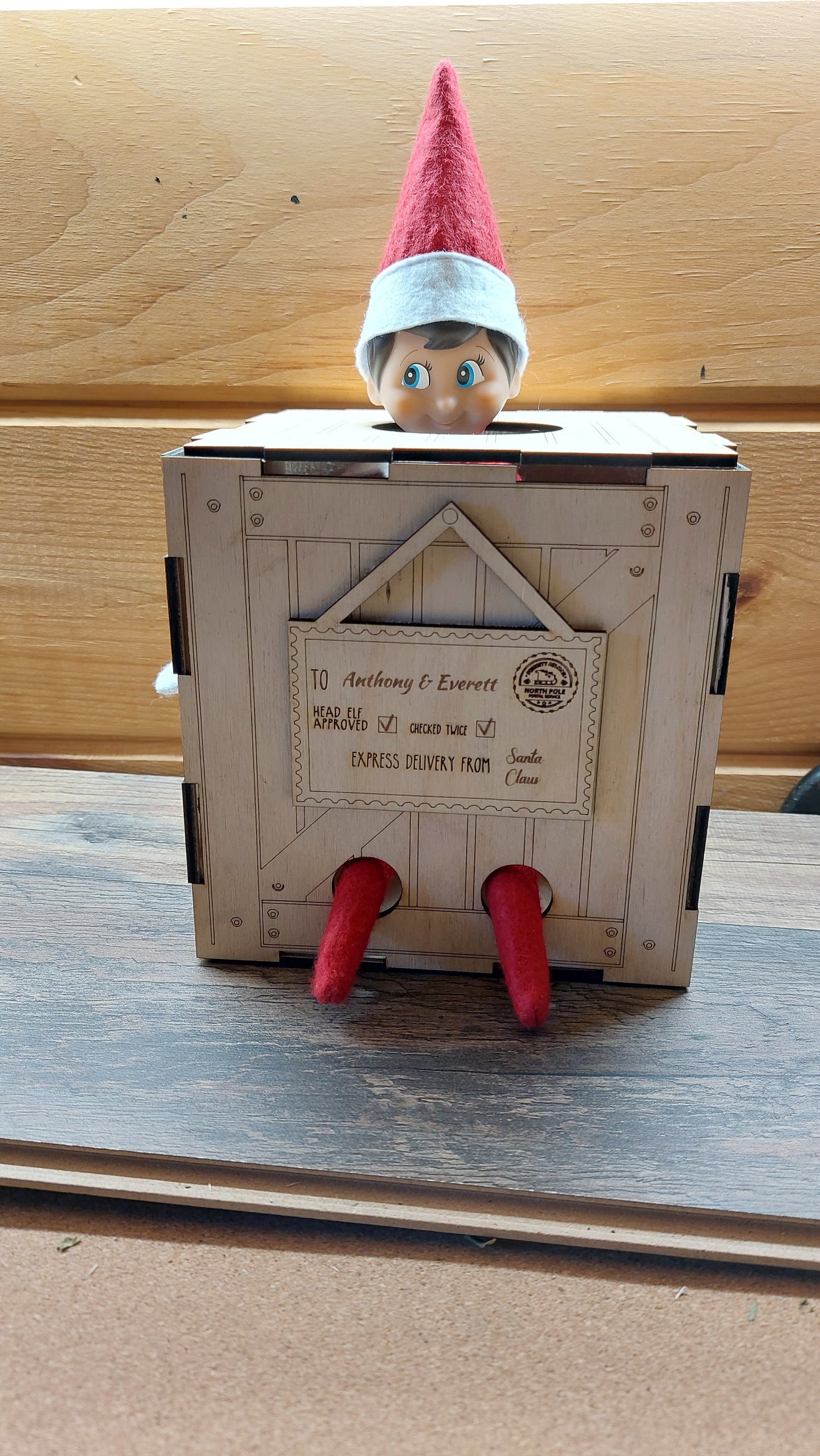 Elf Arrival Crate