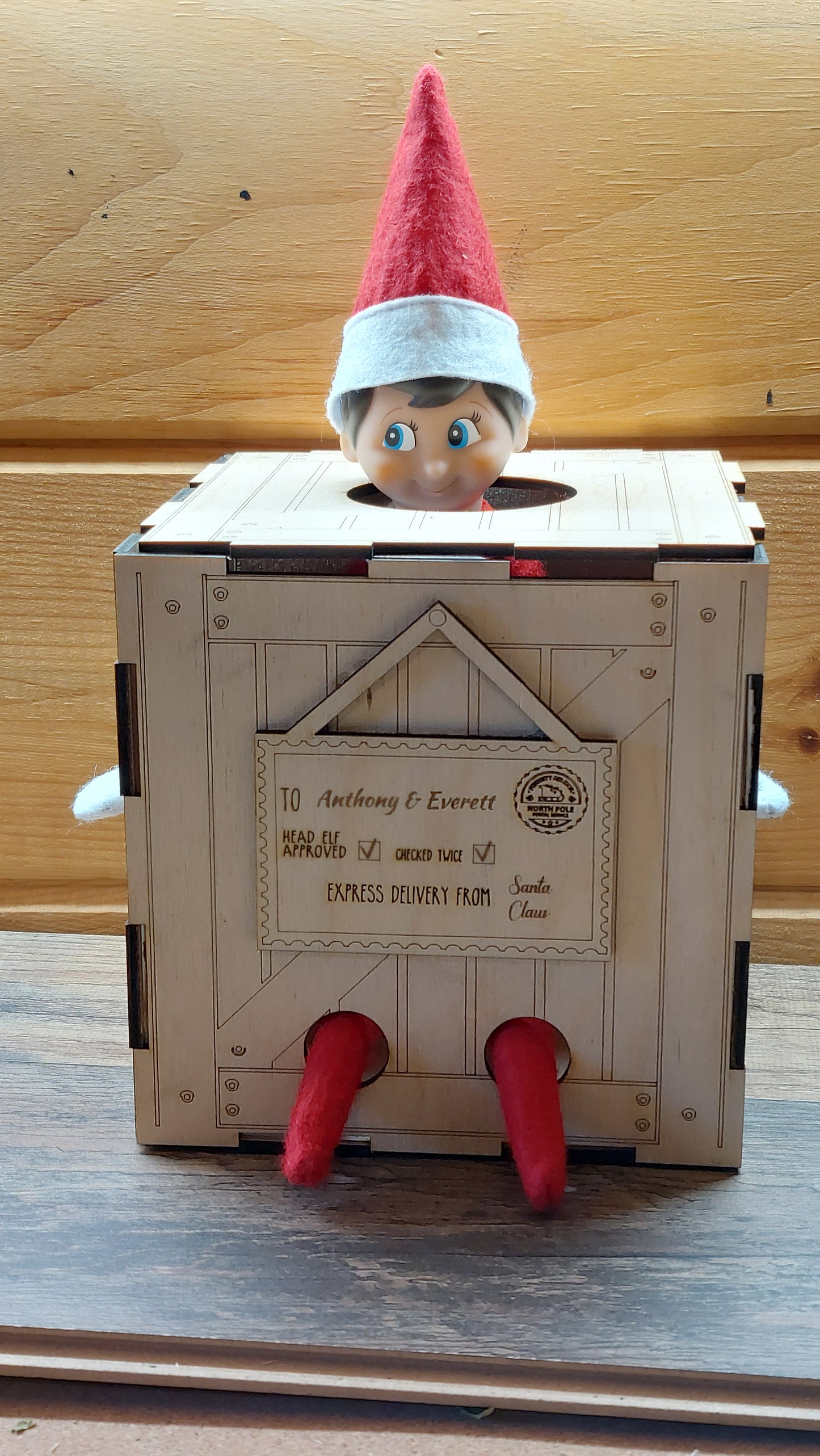 Elf Arrival Crate