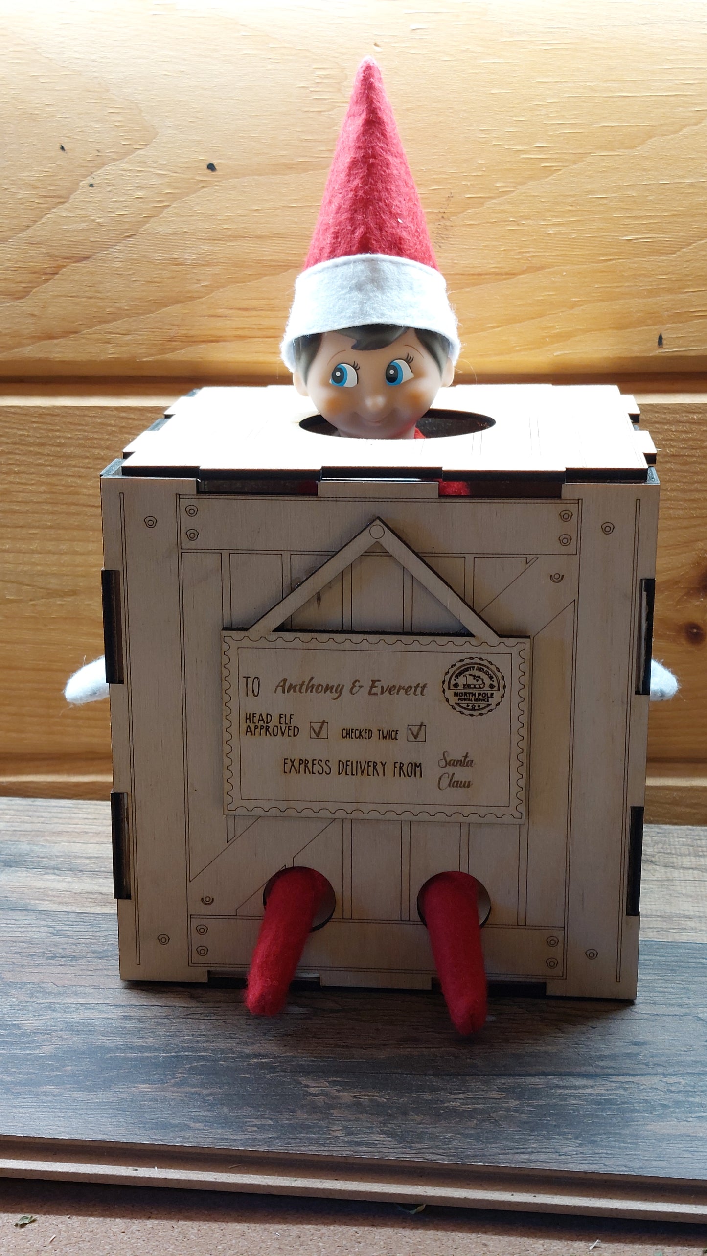 Elf Arrival Crate