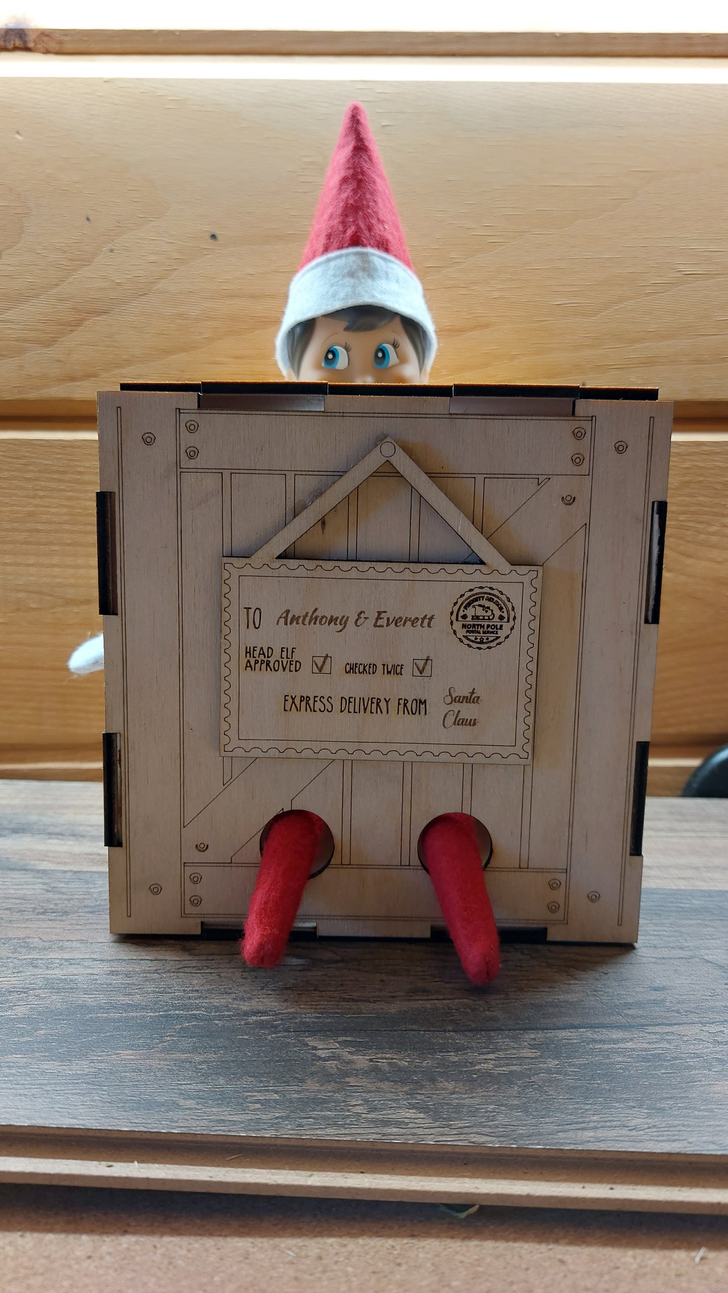 Elf Arrival Crate