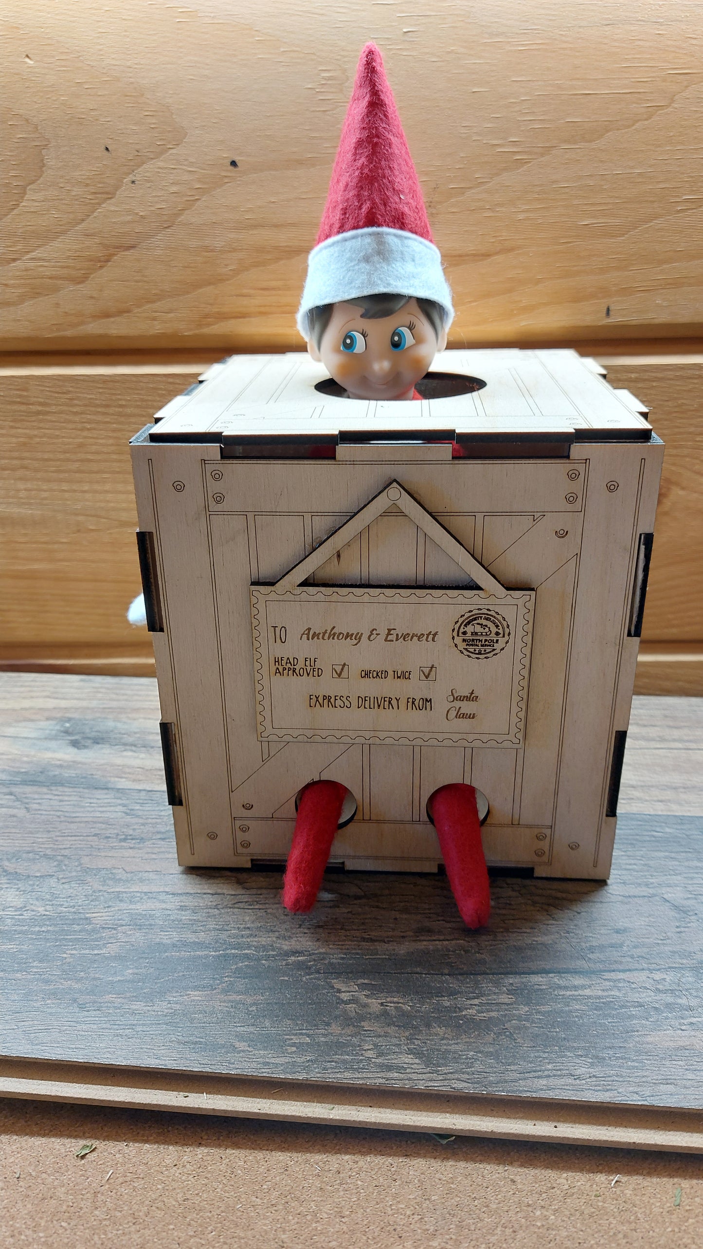 Elf Arrival Crate