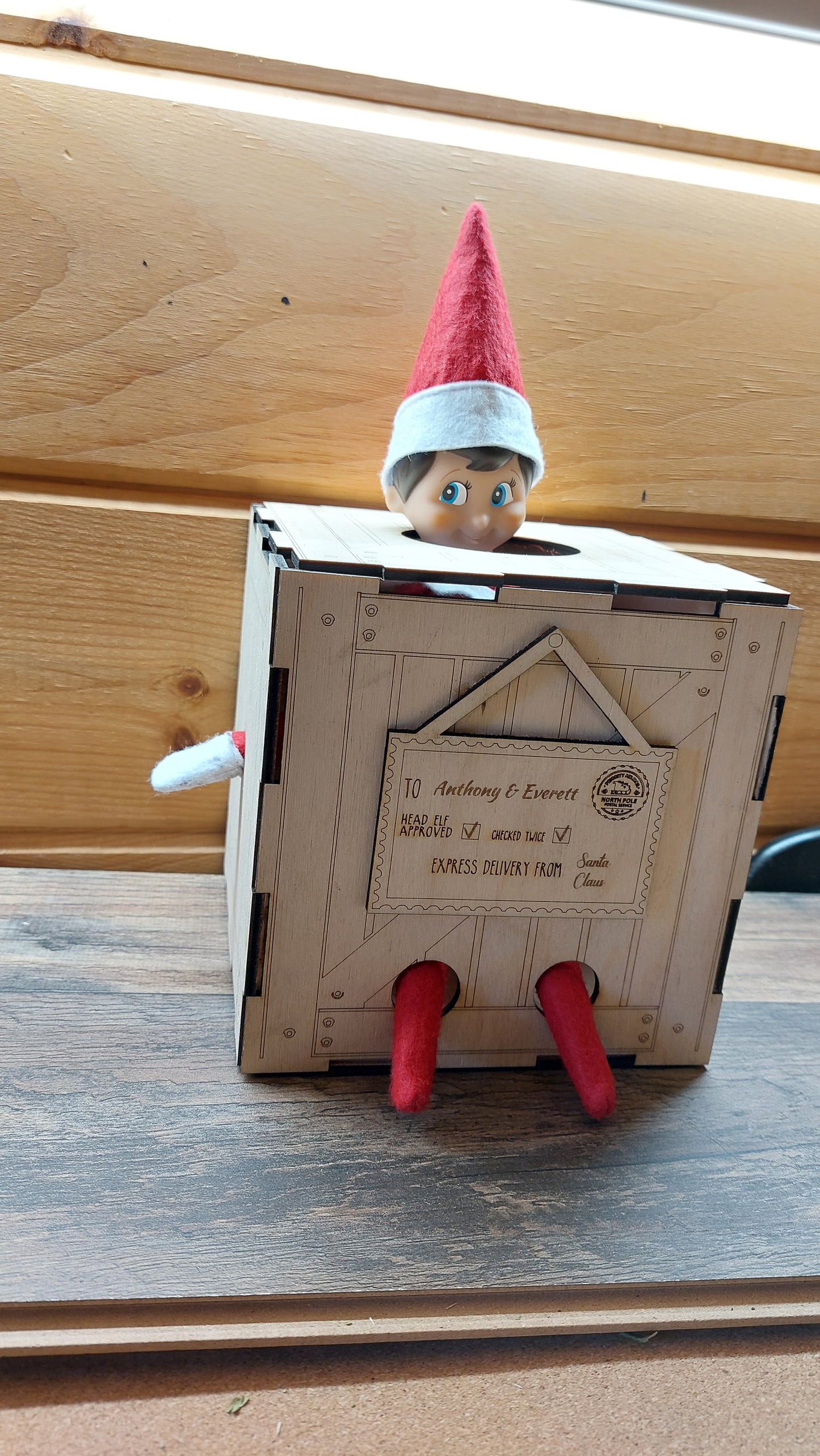 Elf Arrival Crate