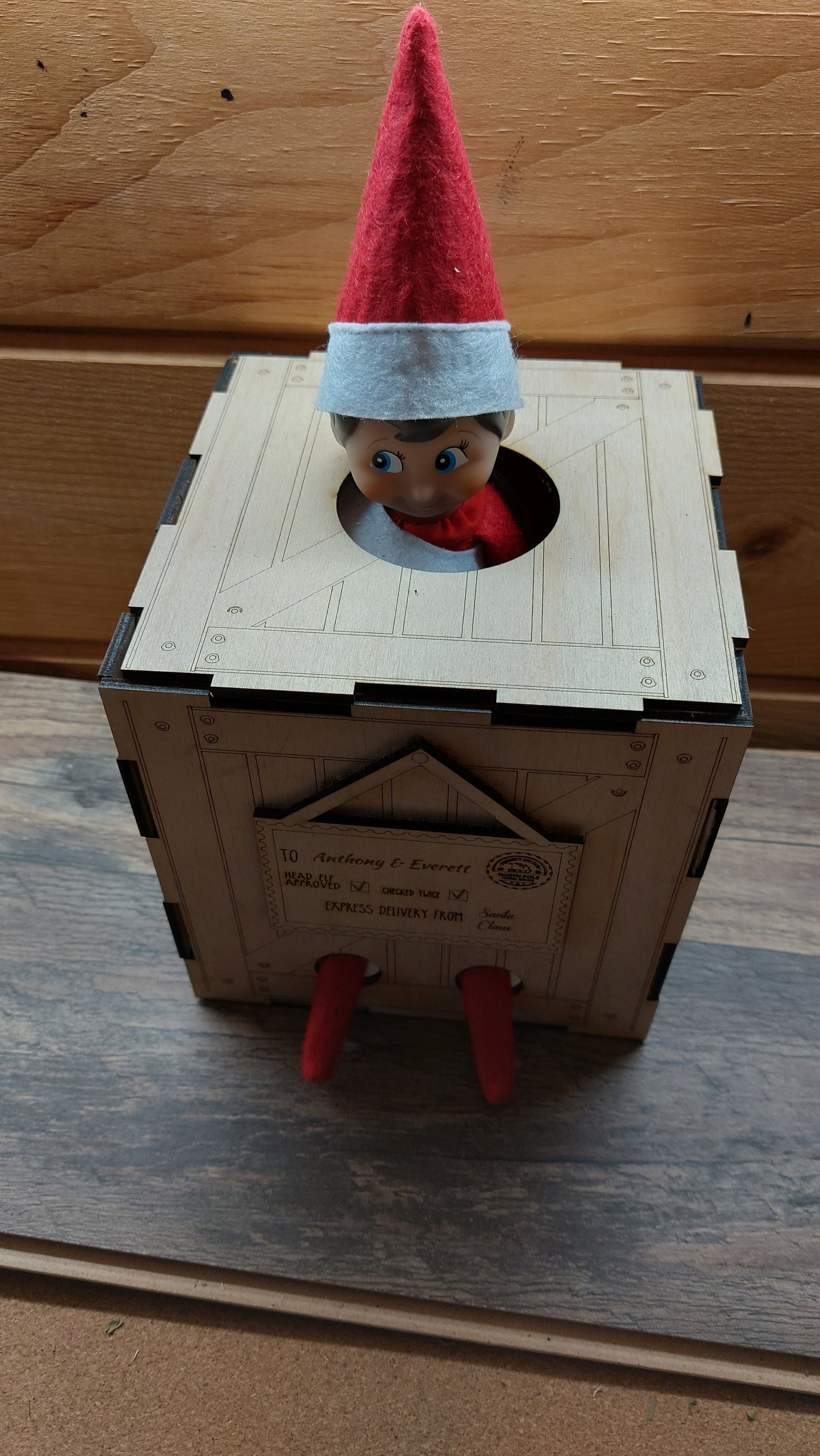 Elf Arrival Crate