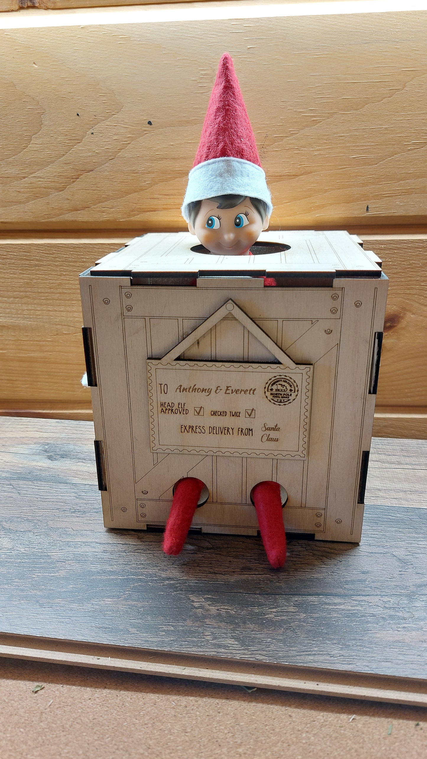 Elf Arrival Crate