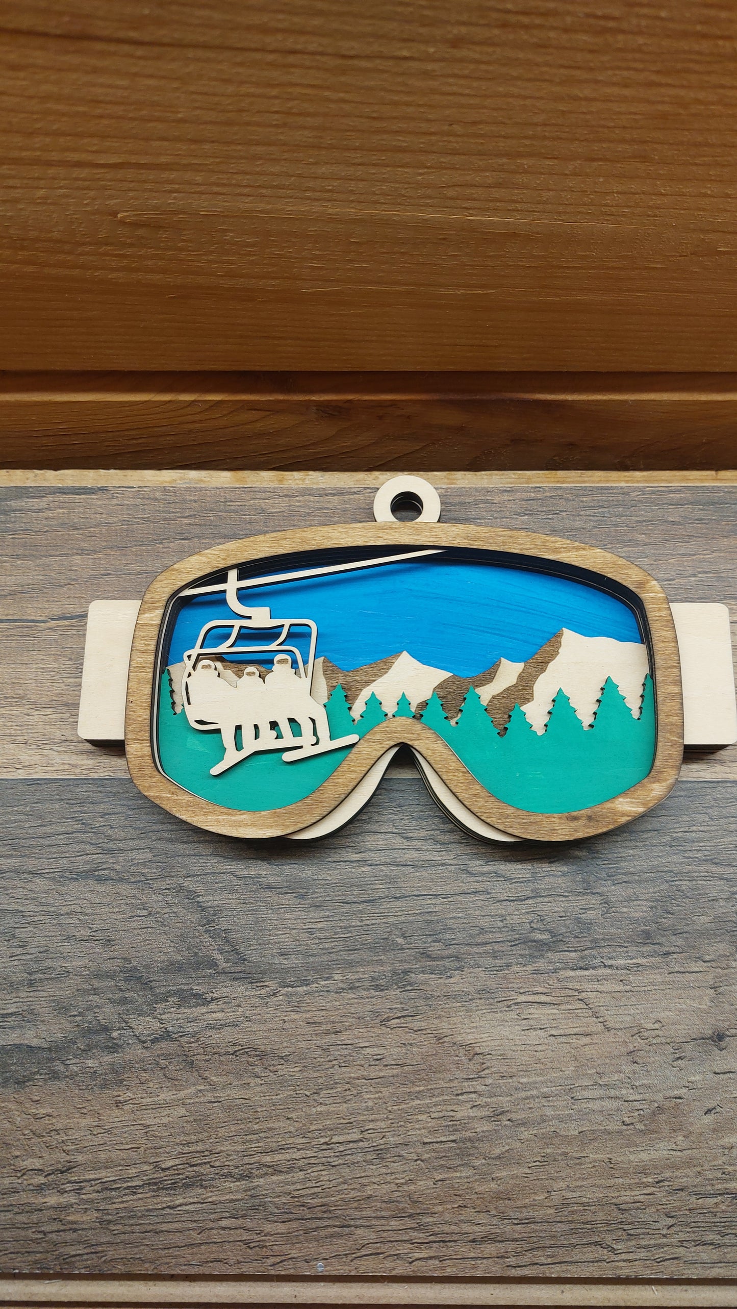 Ski Goggle Ornament