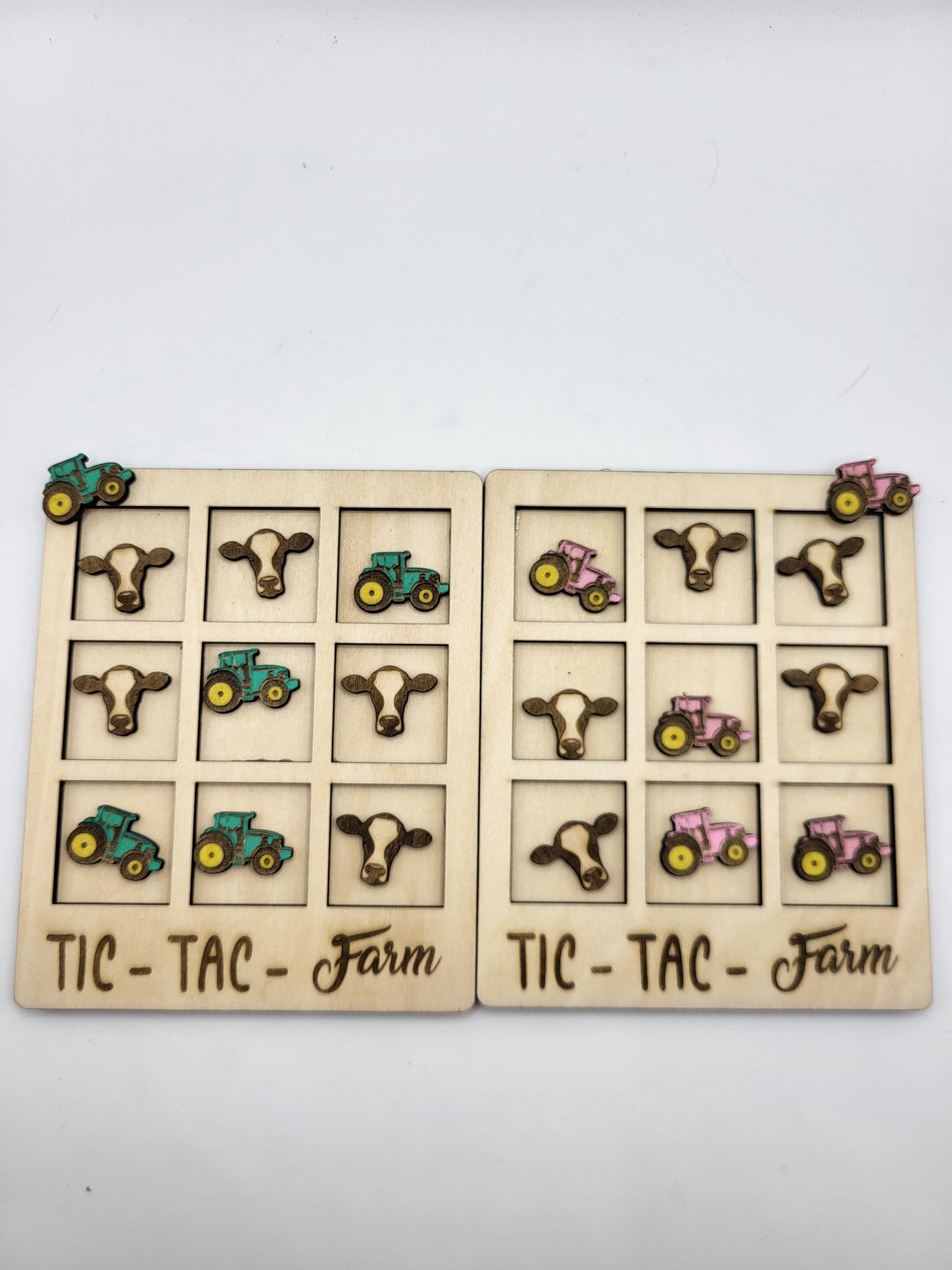 Tic tac toe boards