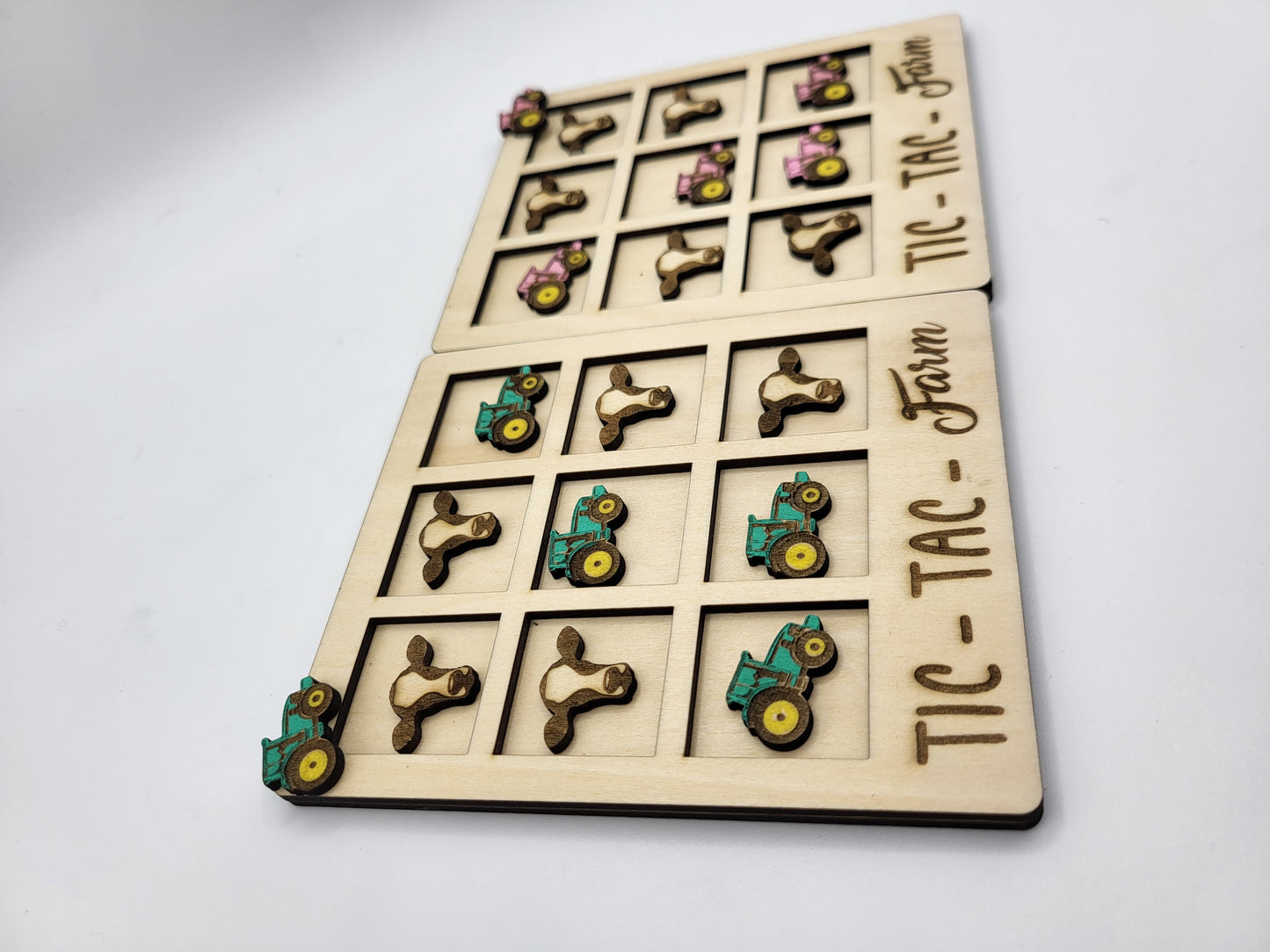 Tic tac toe boards