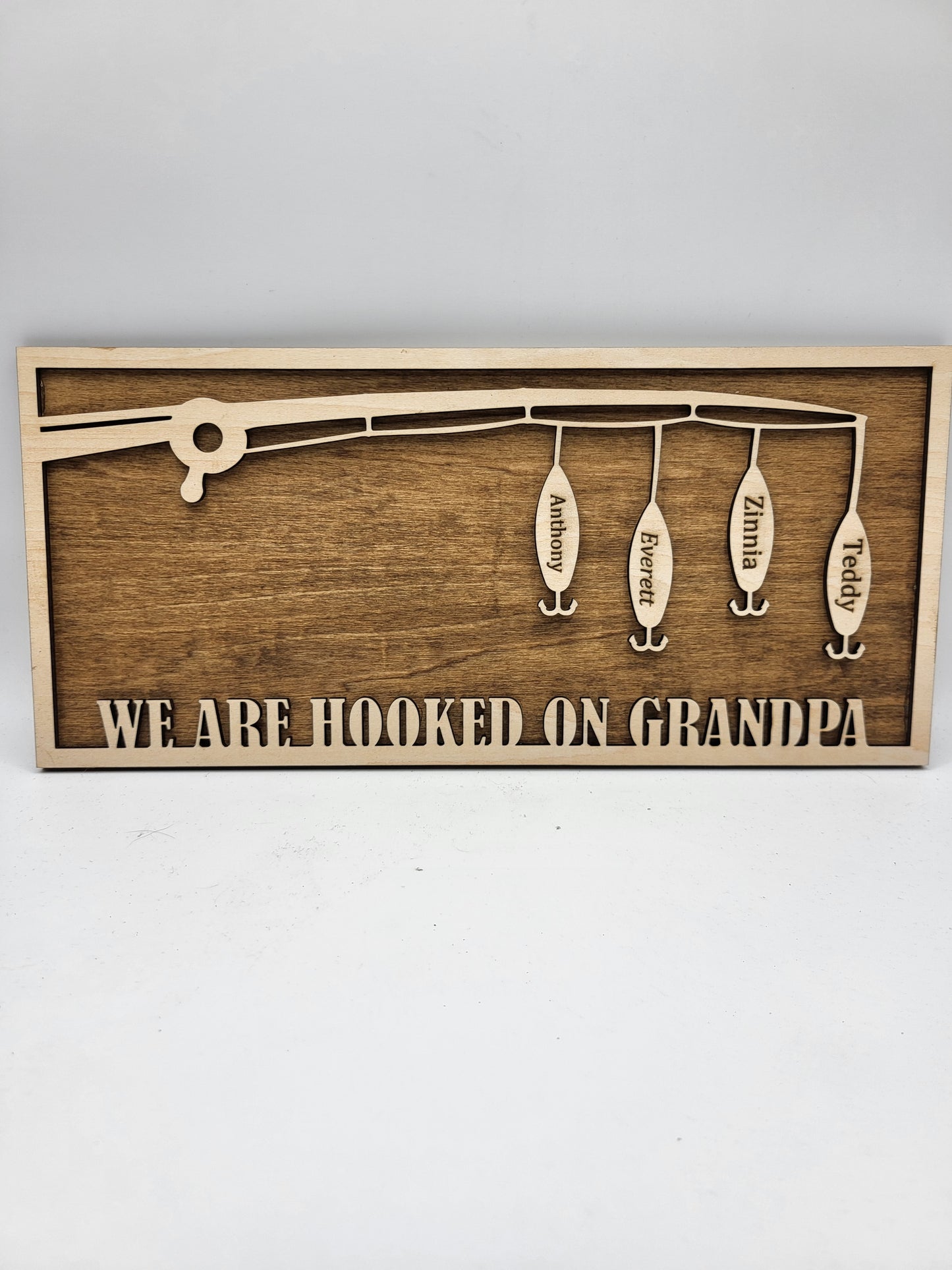 Hooked on Fishing sign