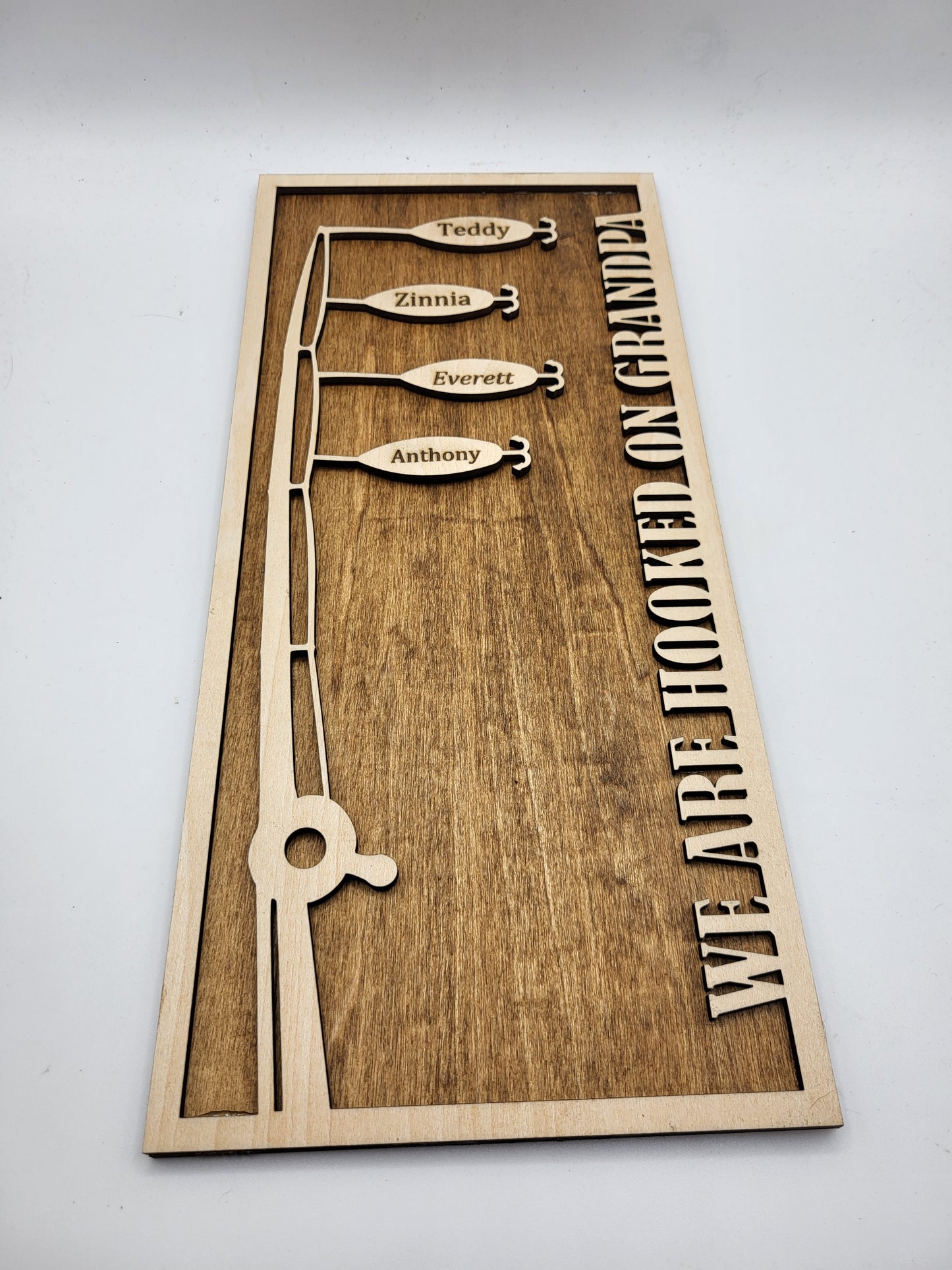 Hooked on Fishing sign