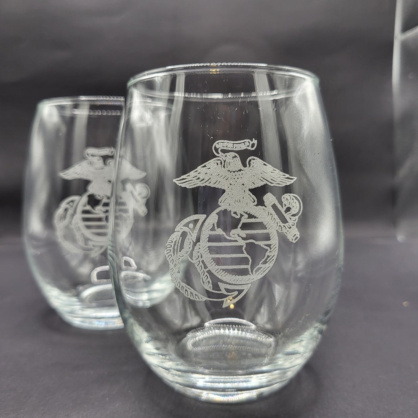 United States Marine Corps glassware
