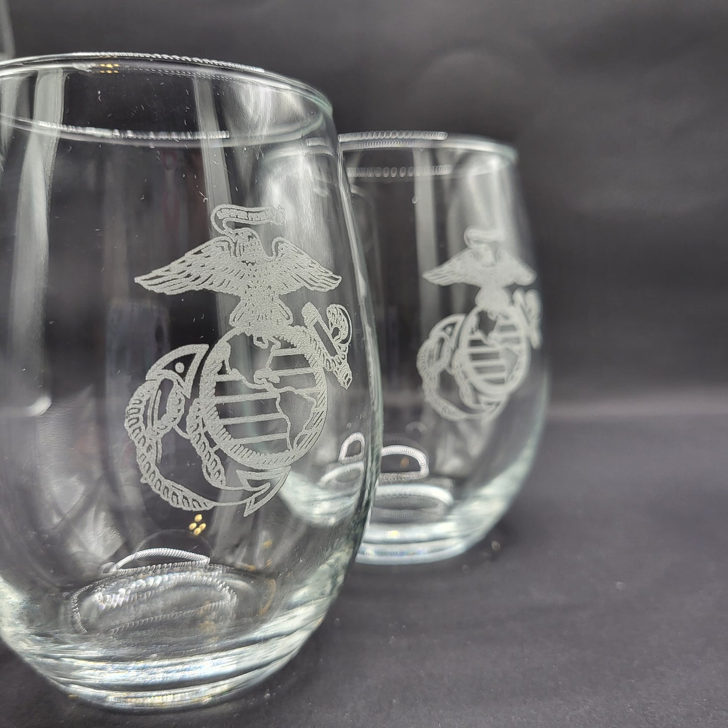 United States Marine Corps glassware