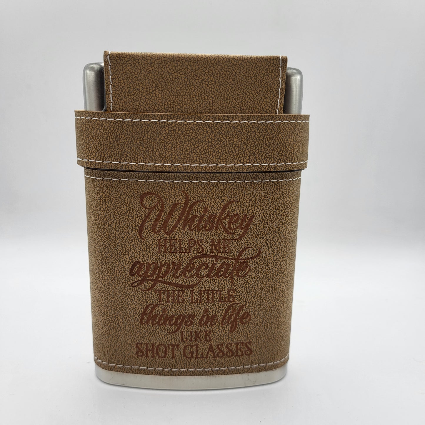 Leather Flask