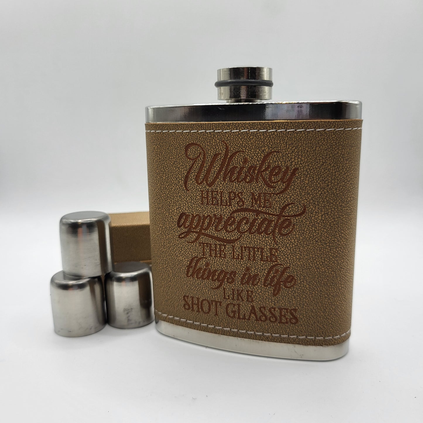 Leather Flask