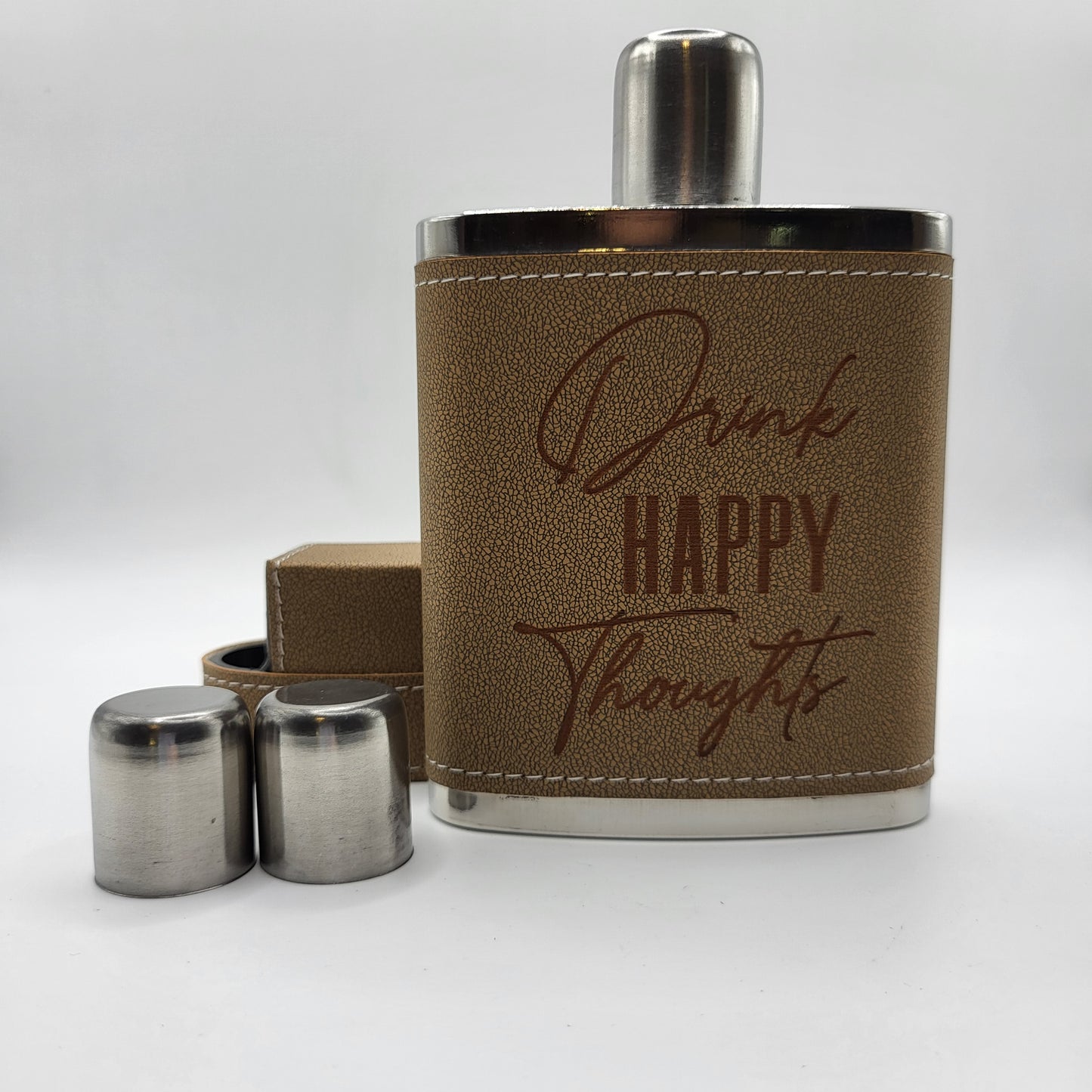 Leather Flask