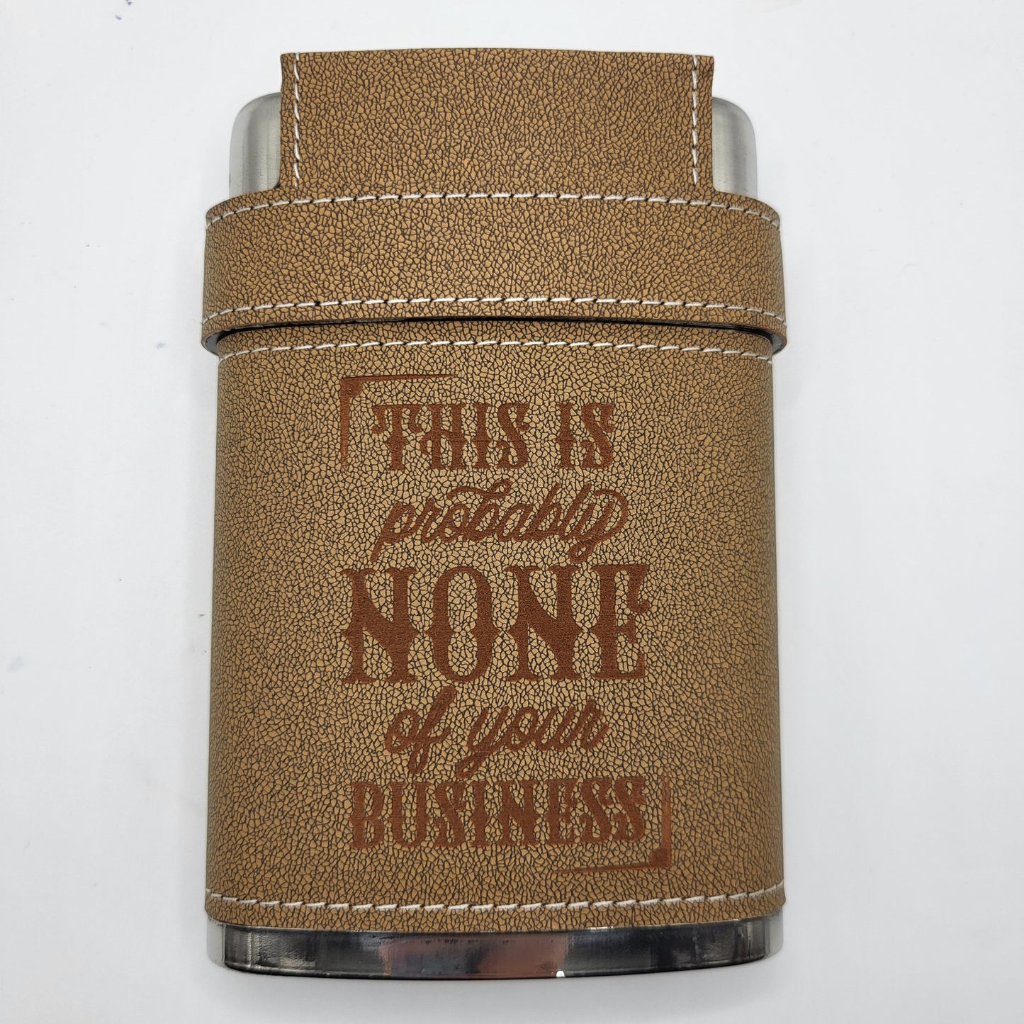 Leather Flask