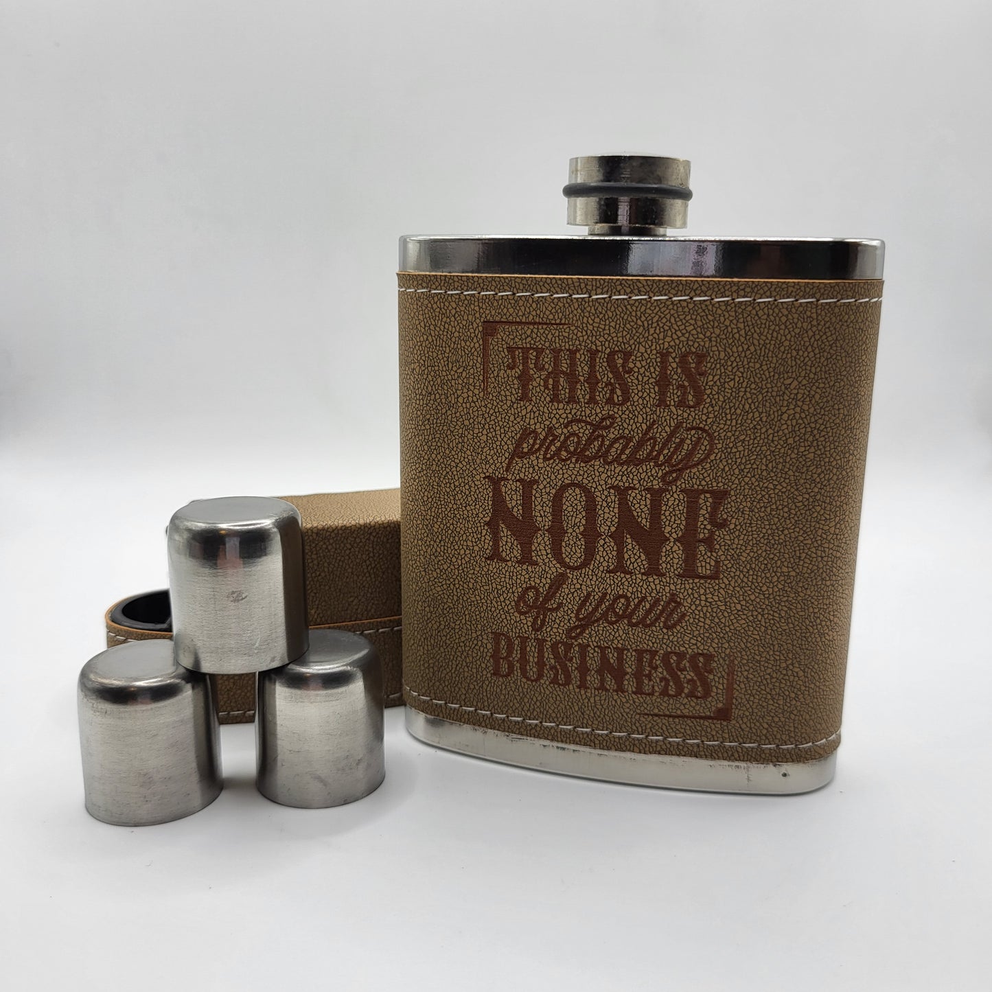 Leather Flask