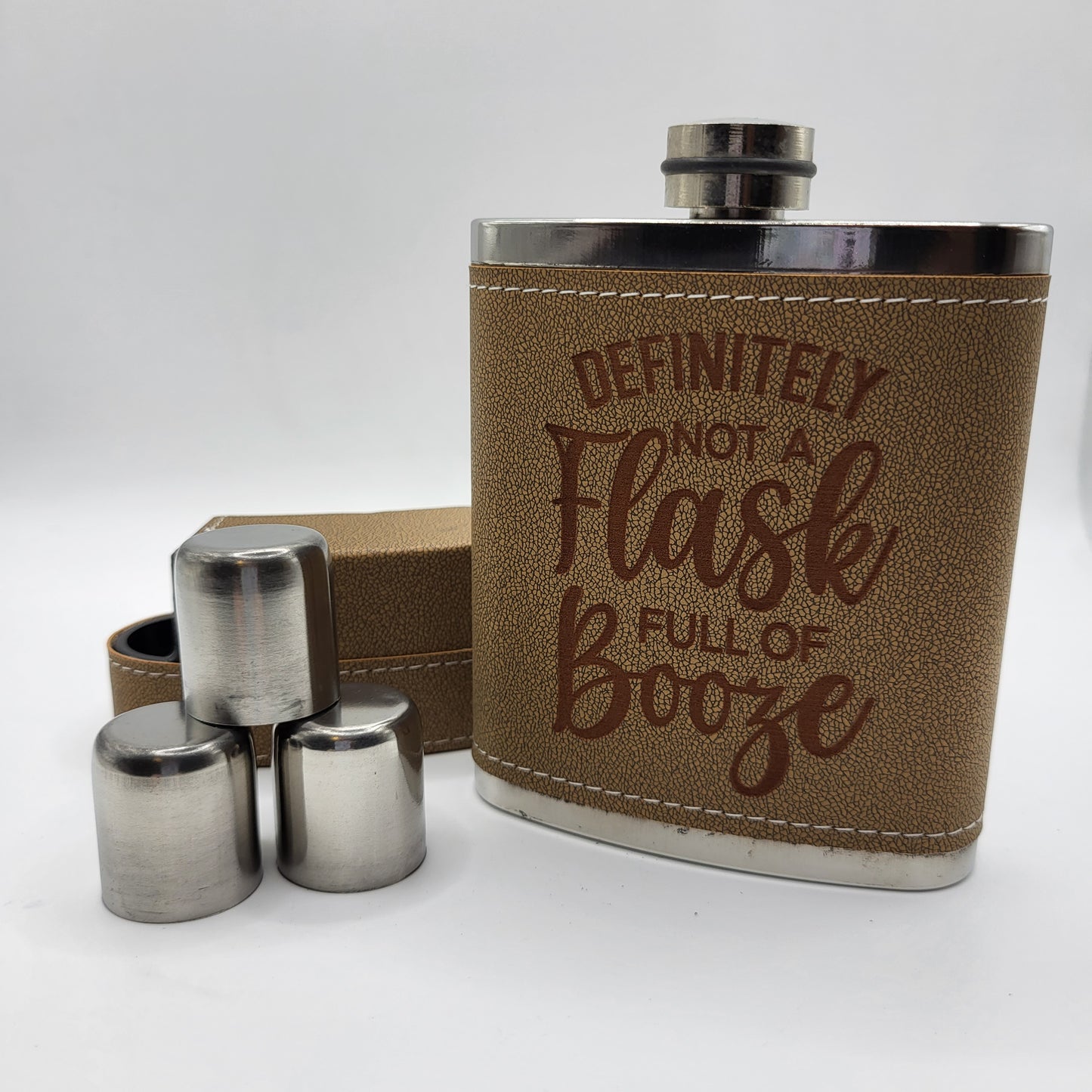 Leather Flask