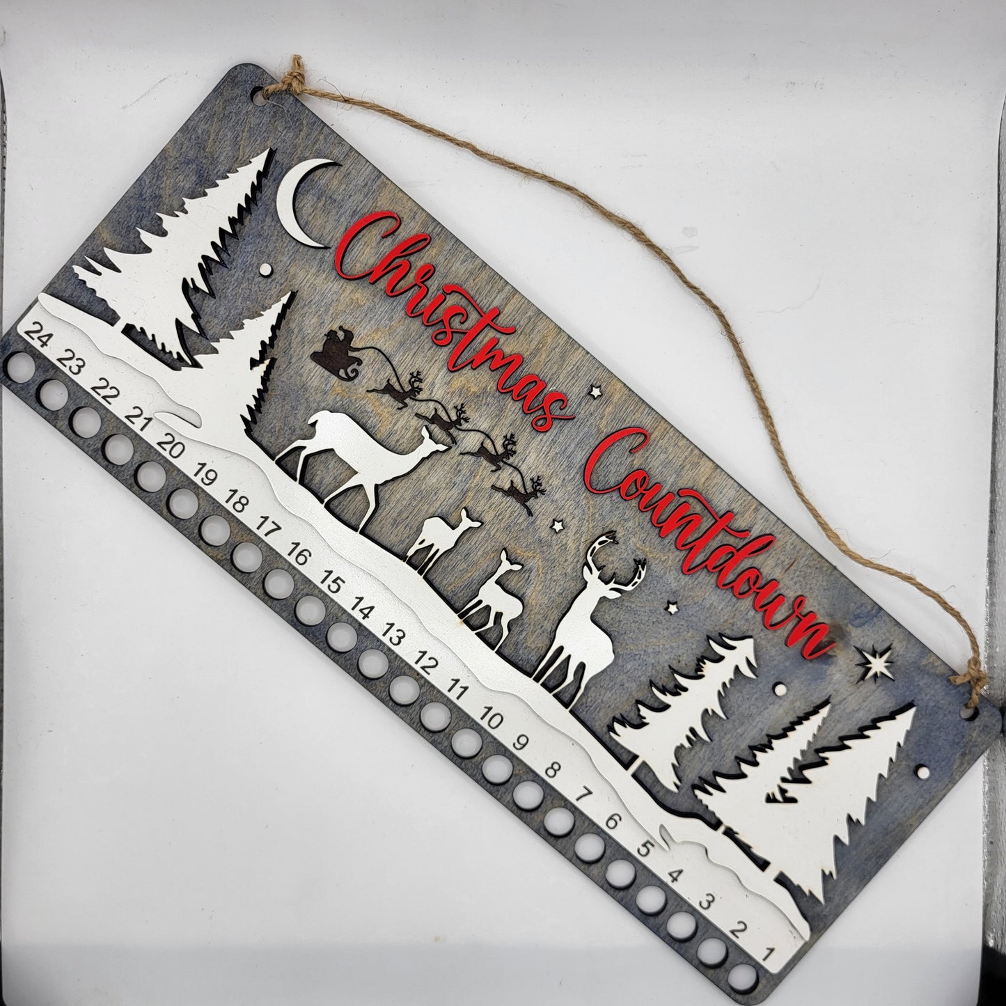 Christmas Candycane Countdown