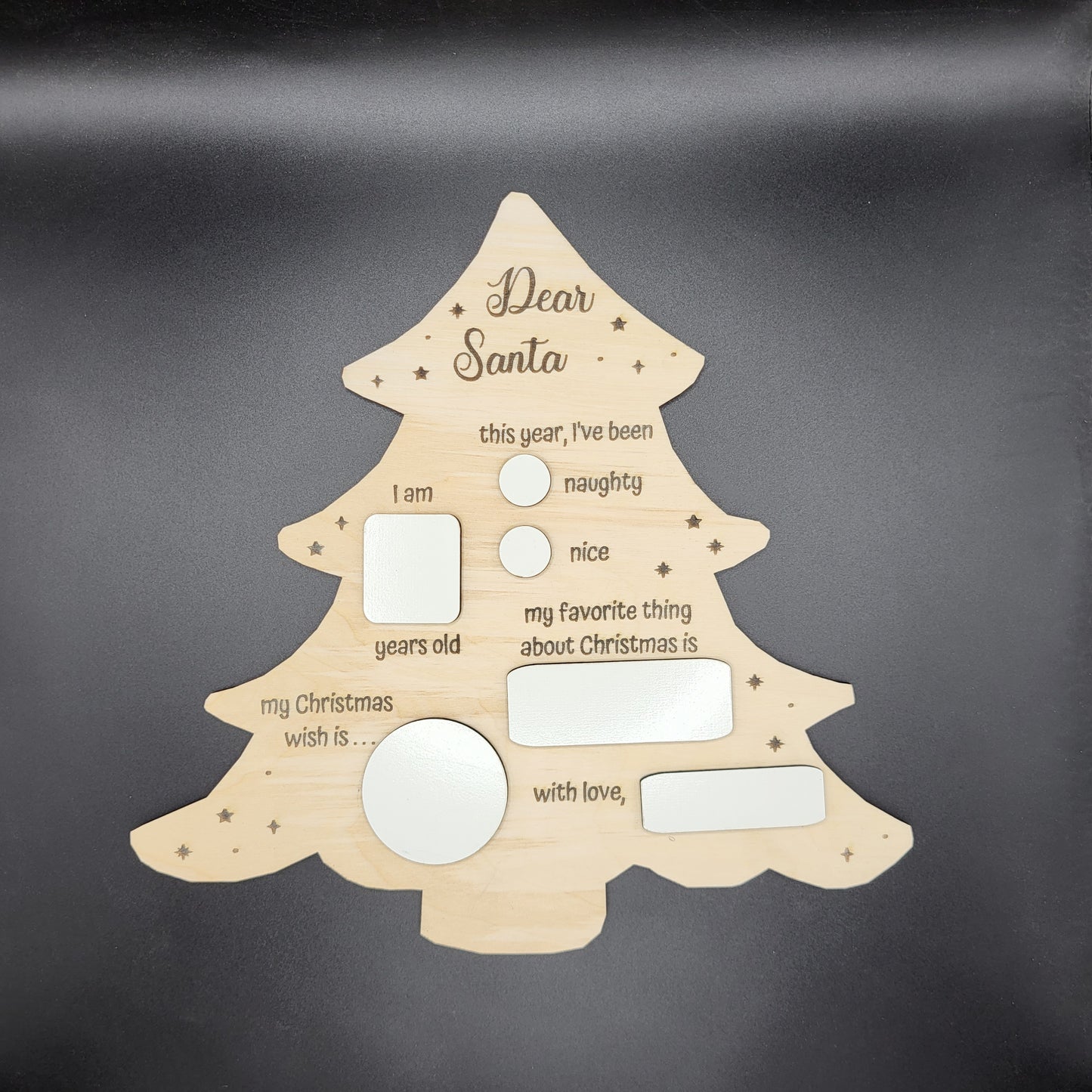 Dear Santa Photo Board