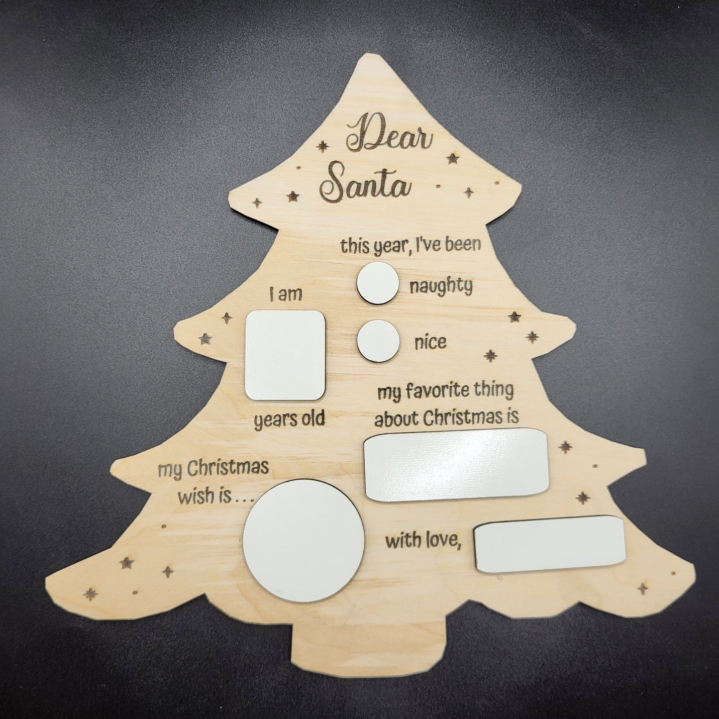 Dear Santa Photo Board