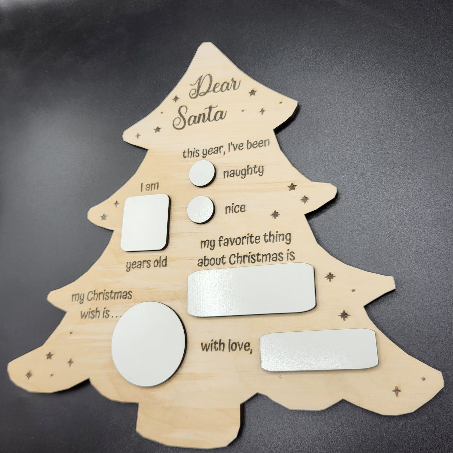 Dear Santa Photo Board