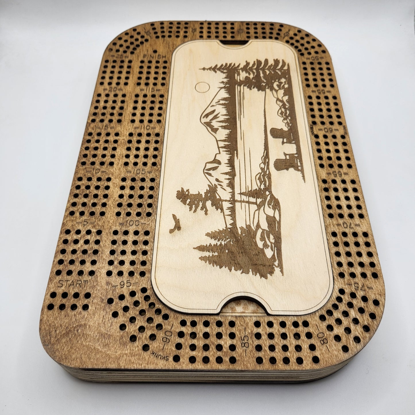 Wrap Around Cribbage Board