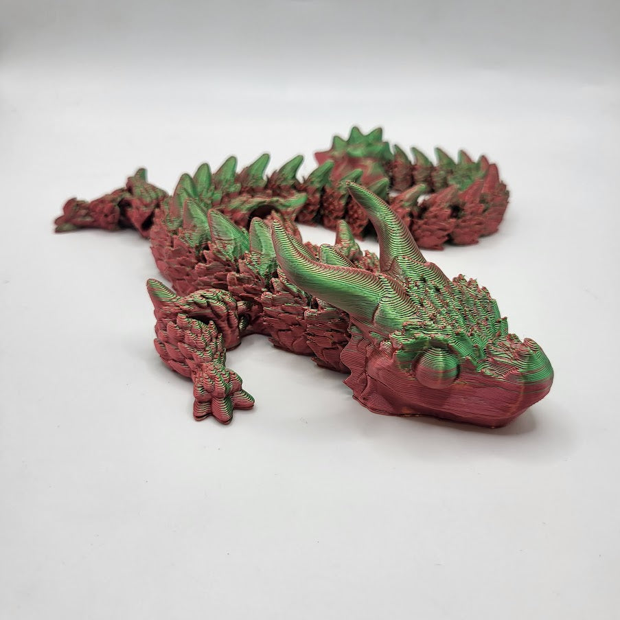 3D Printed Articulating Dragon