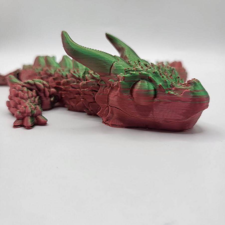 3D Printed Articulating Dragon