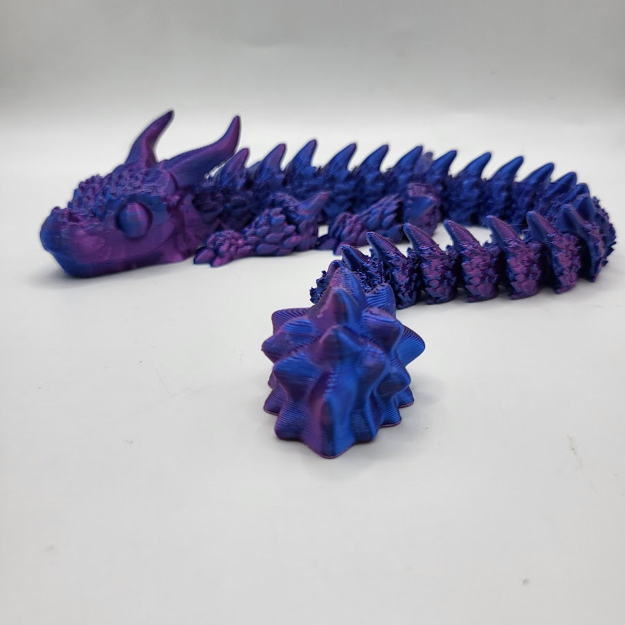 3D Printed Articulating Dragon