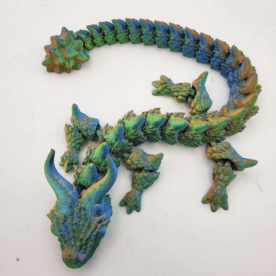 3D Printed Articulating Dragon