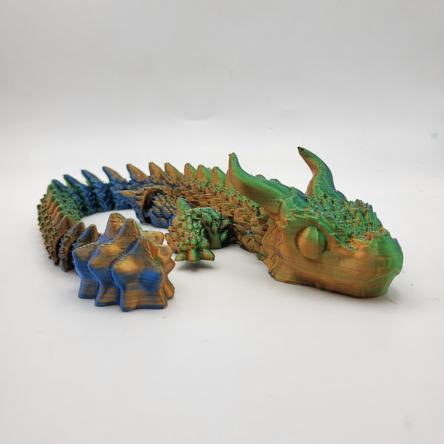3D Printed Articulating Dragon