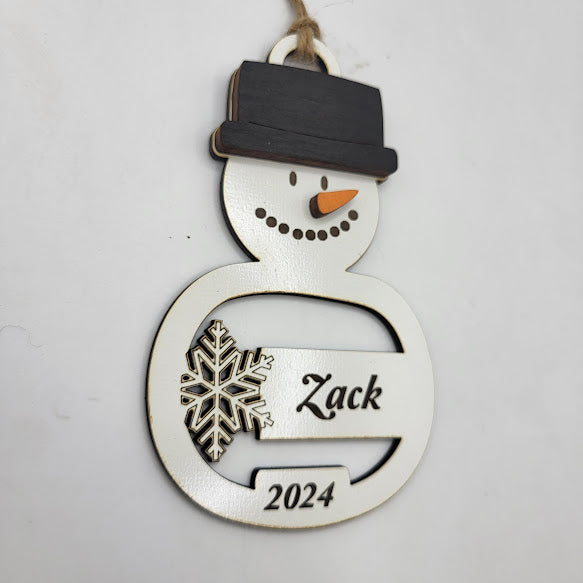 Snowman Ornament