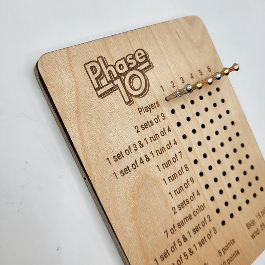 Phase 10 Scoreboard