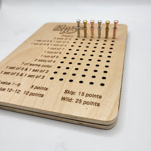 Phase 10 Scoreboard