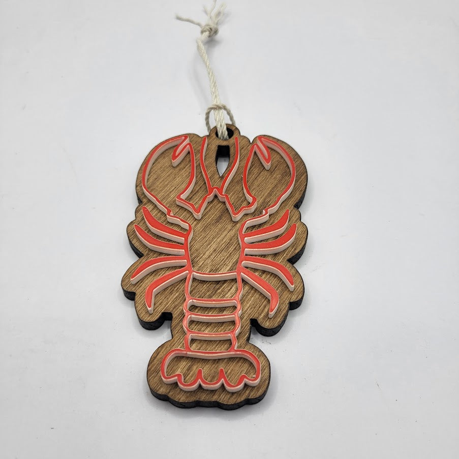Lobster Christmas Ornament