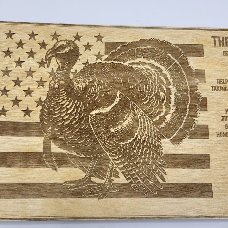 Turkey Hunter's Prayer Sign