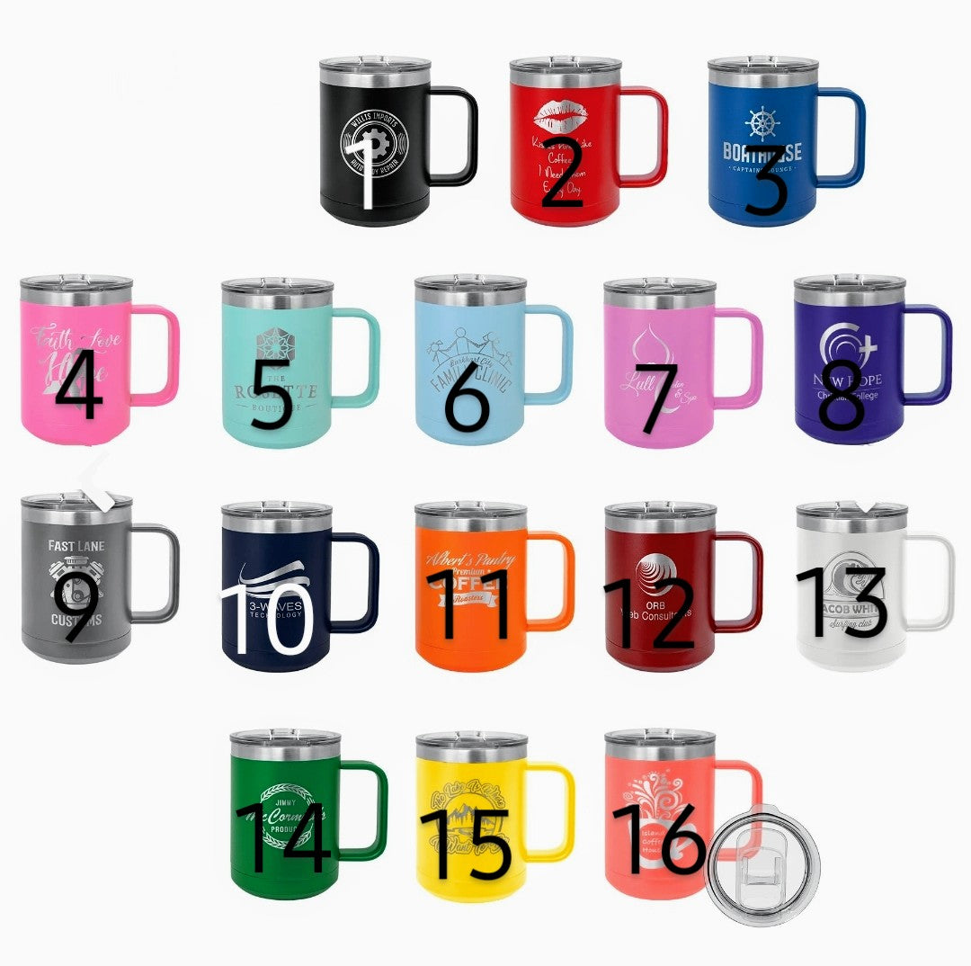 15oz Polar Camel Coffee Mug