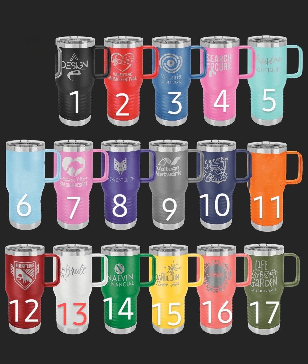 20oz Travel Polar Camel Tumbler