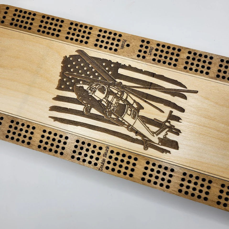 Rectangle Cribbage Board