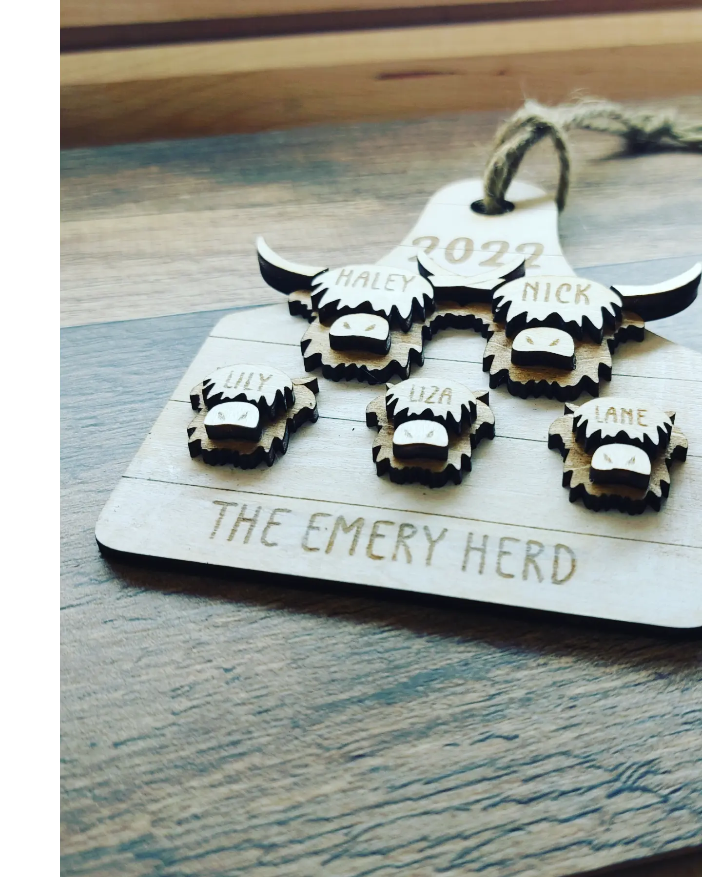 Highland Cow Ornament