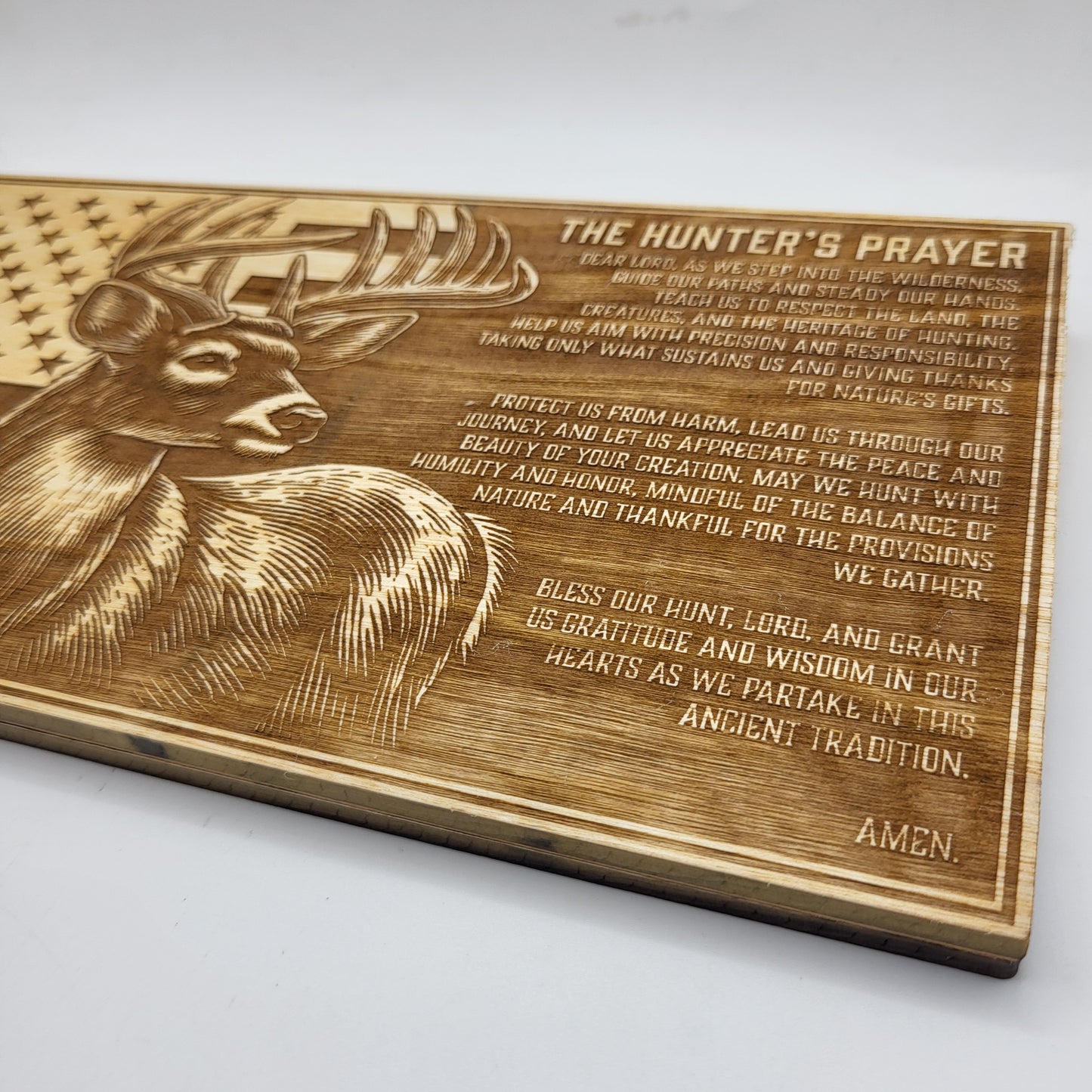 Deer Hunters Prayer Sign
