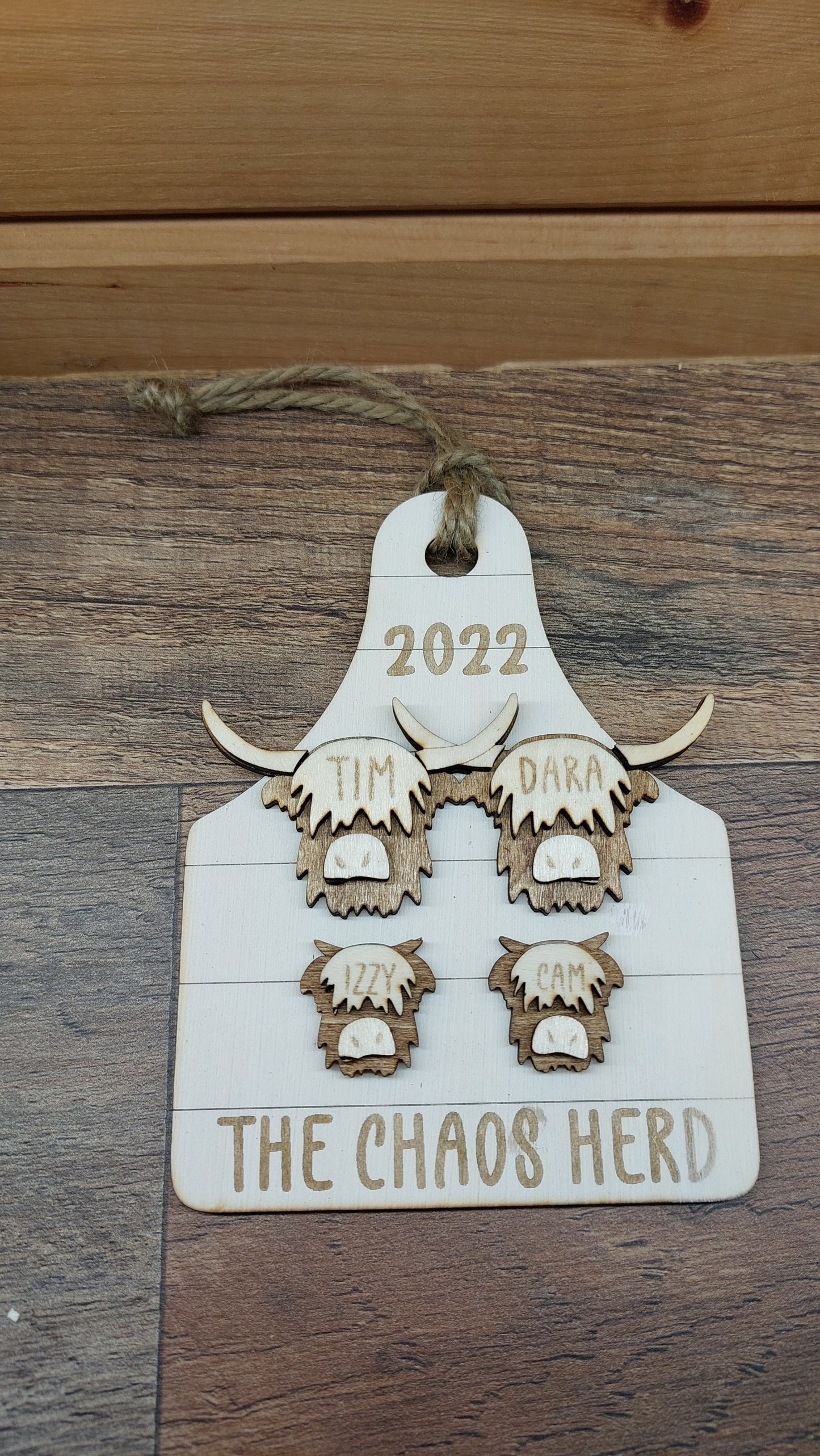 Highland Cow Ornament
