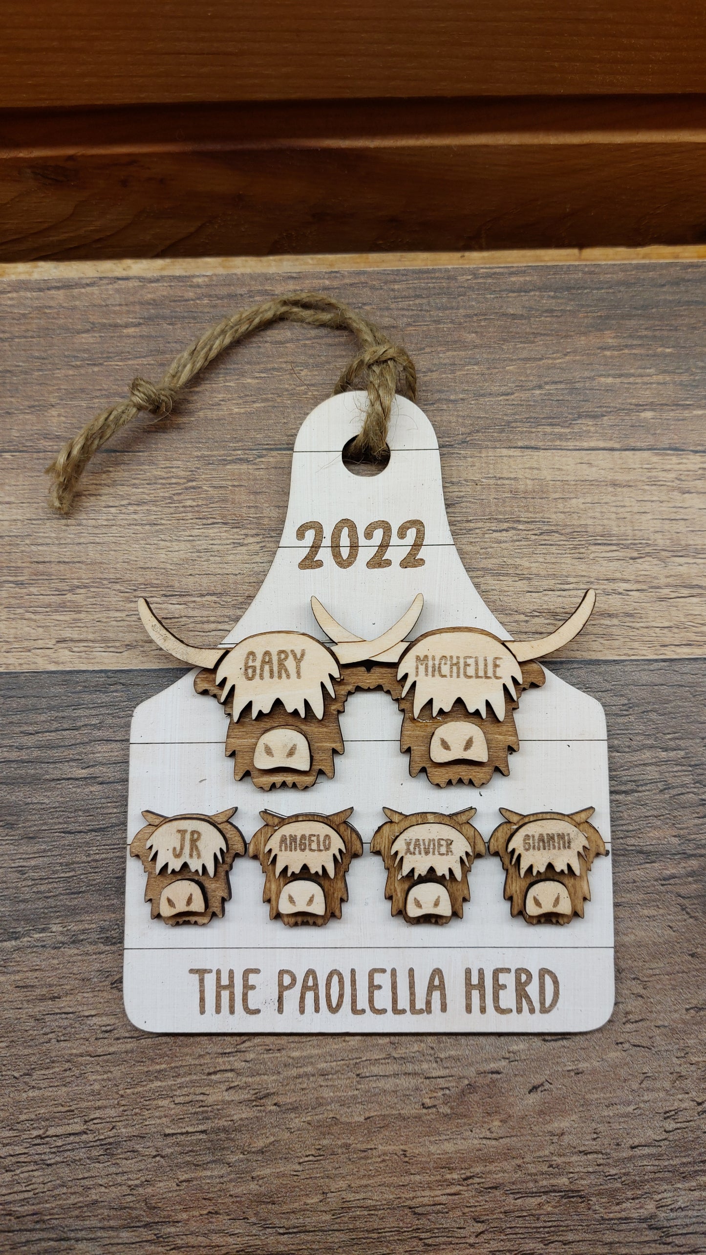 Highland Cow Ornament