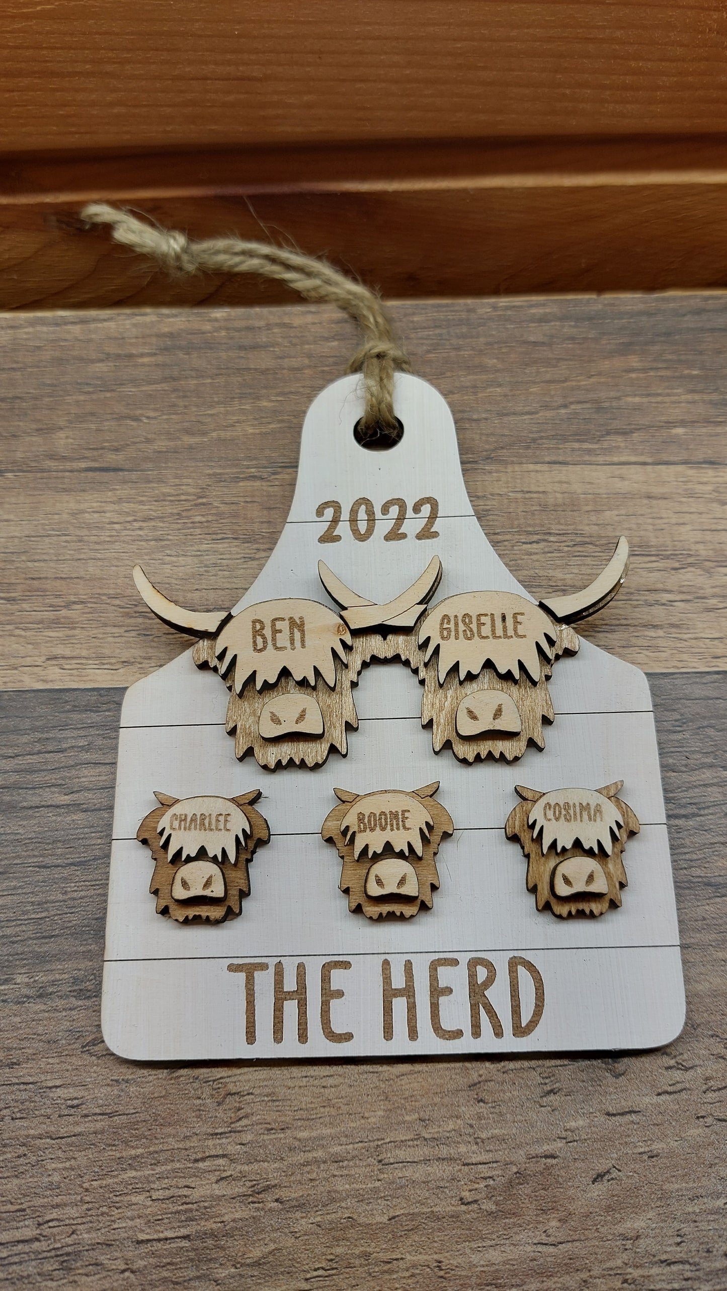 Highland Cow Ornament