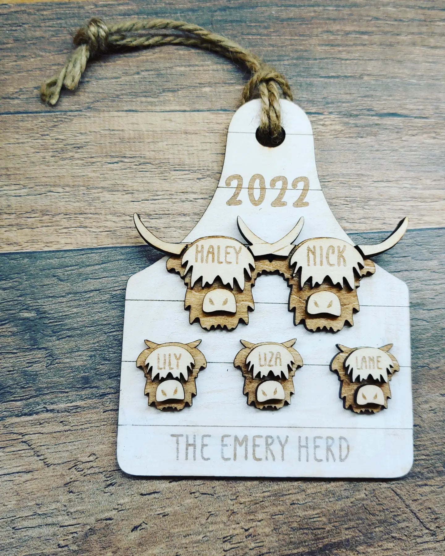 Highland Cow Ornament