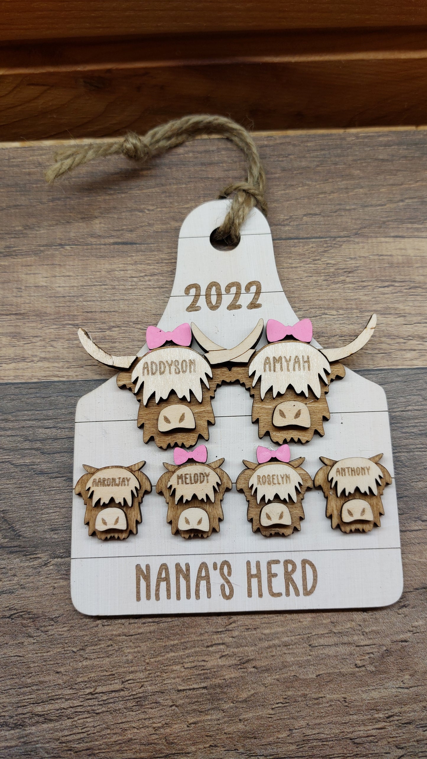 Highland Cow Ornament