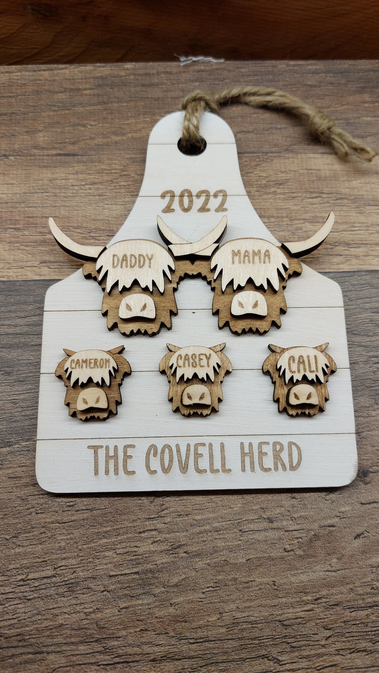 Highland Cow Ornament
