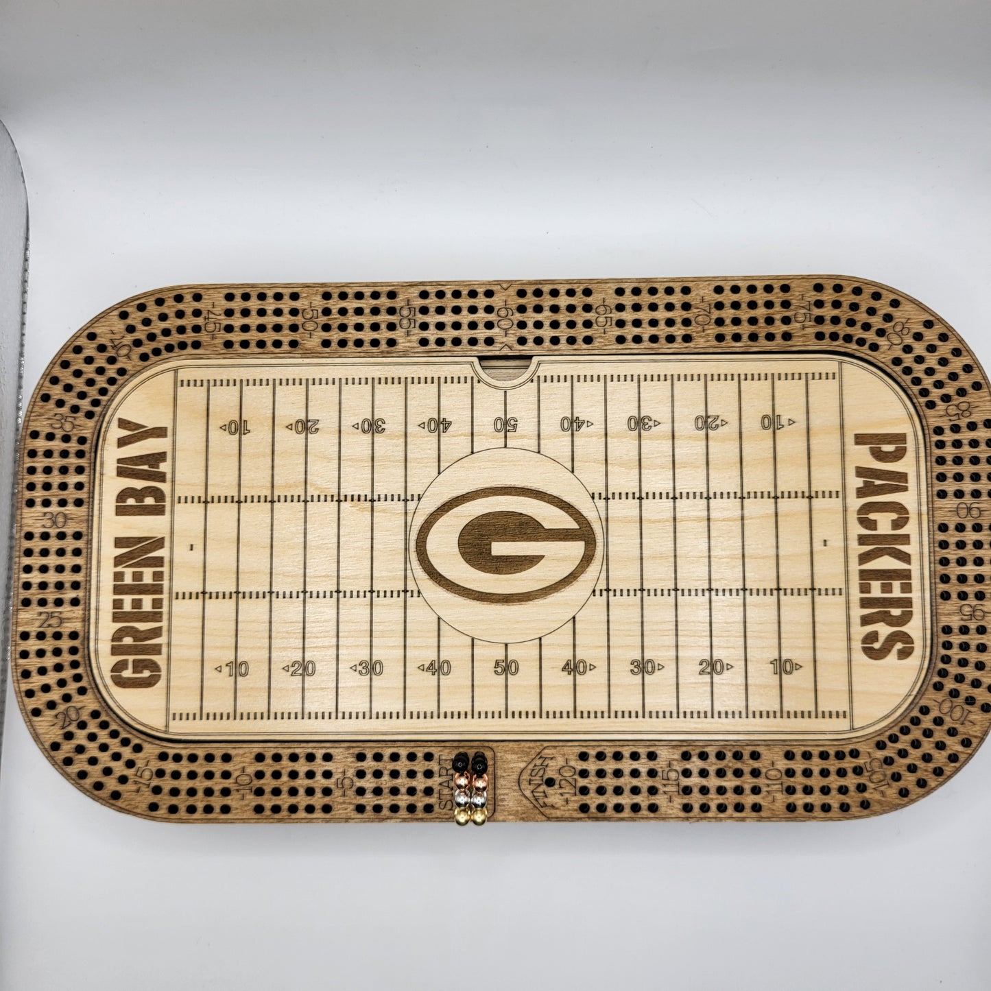 Football Cribbage Board