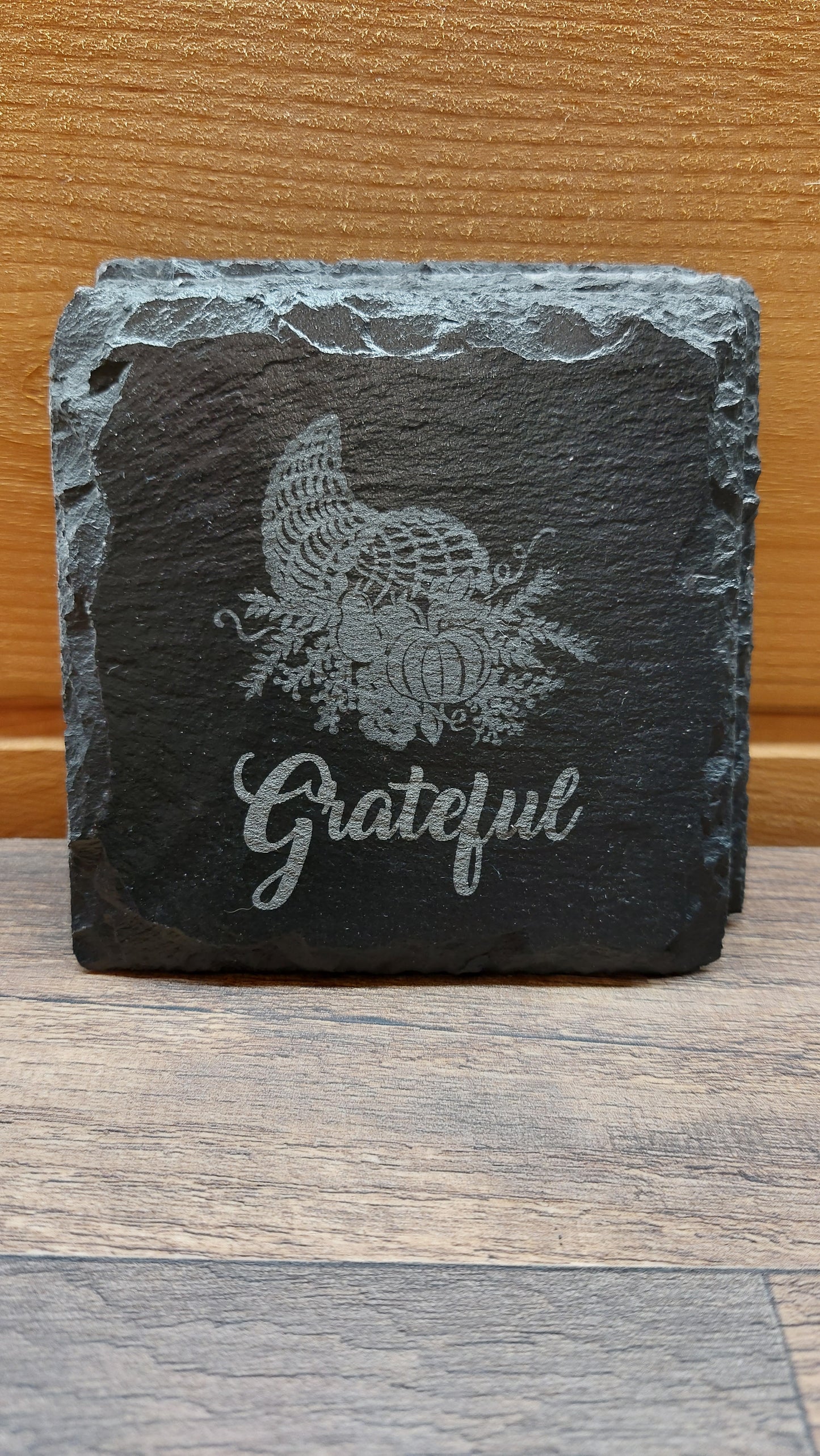 Fall slate coasters