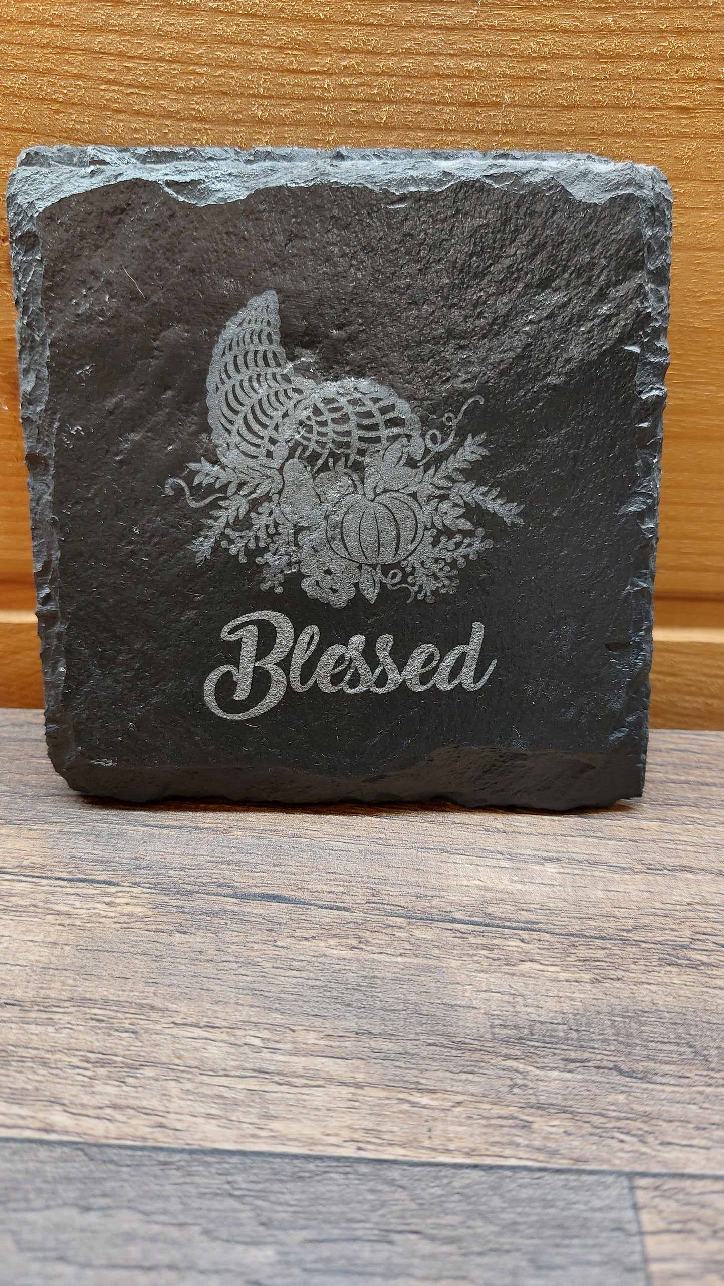Fall slate coasters